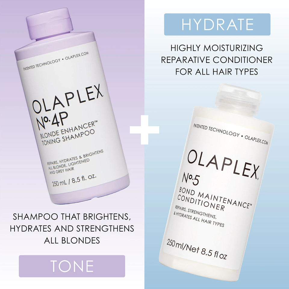 Olaplex - N°4P Toning Shampoo, Blond Enhancer - 250ml
