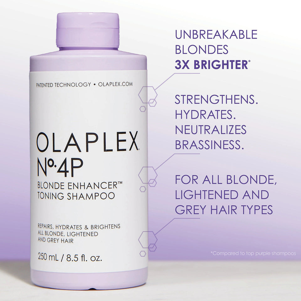 Olaplex - N°4P Toning Shampoo, Blond Enhancer - 250ml