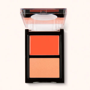 Absolute New York - Cheeky Bloom Blush Duo - réf Flushed-Poppy