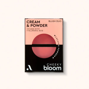 Absolute New York - Cheeky Bloom Blush Duo - réf Flushed-Poppy