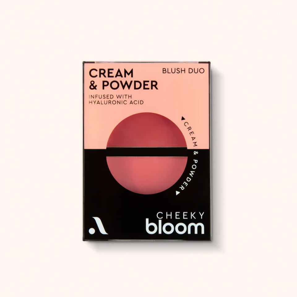 Absolute New York - Cheeky Bloom Blush Duo - réf Flushed-Poppy
