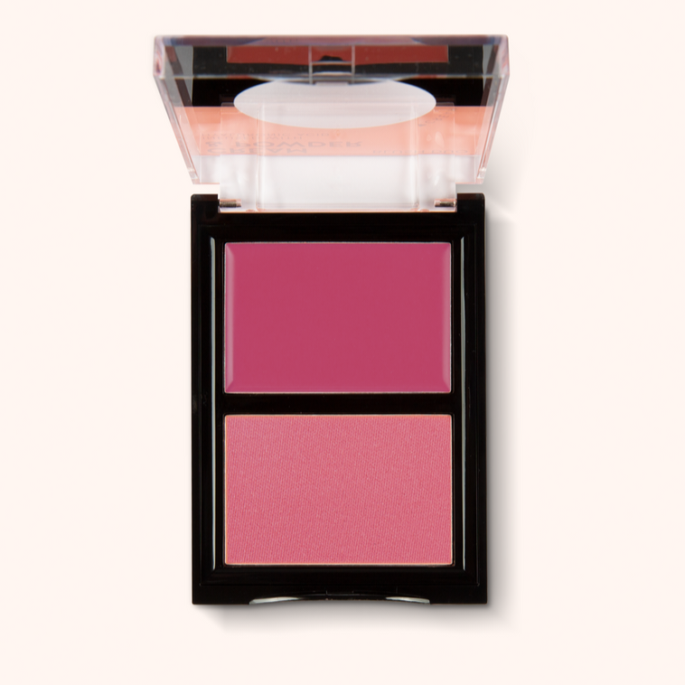 Absolute New York - Cheeky Bloom Blush Duo - réf Muted-Orchid