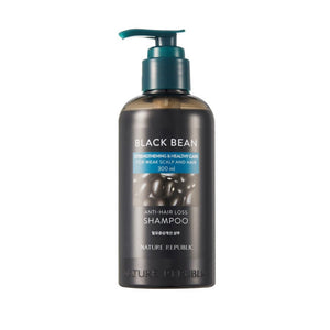 NATURE REPUBLIC - Black Bean Anti Hair Loss Shampoo - 300ml