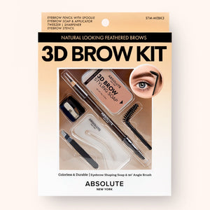 Absolute New York - 3D Brow Kit ( 5pcs )