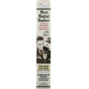 thebalm cosmetics - Meet Matt(e) Hughes, Rouge à lèvres liquide longue durée, Honest
