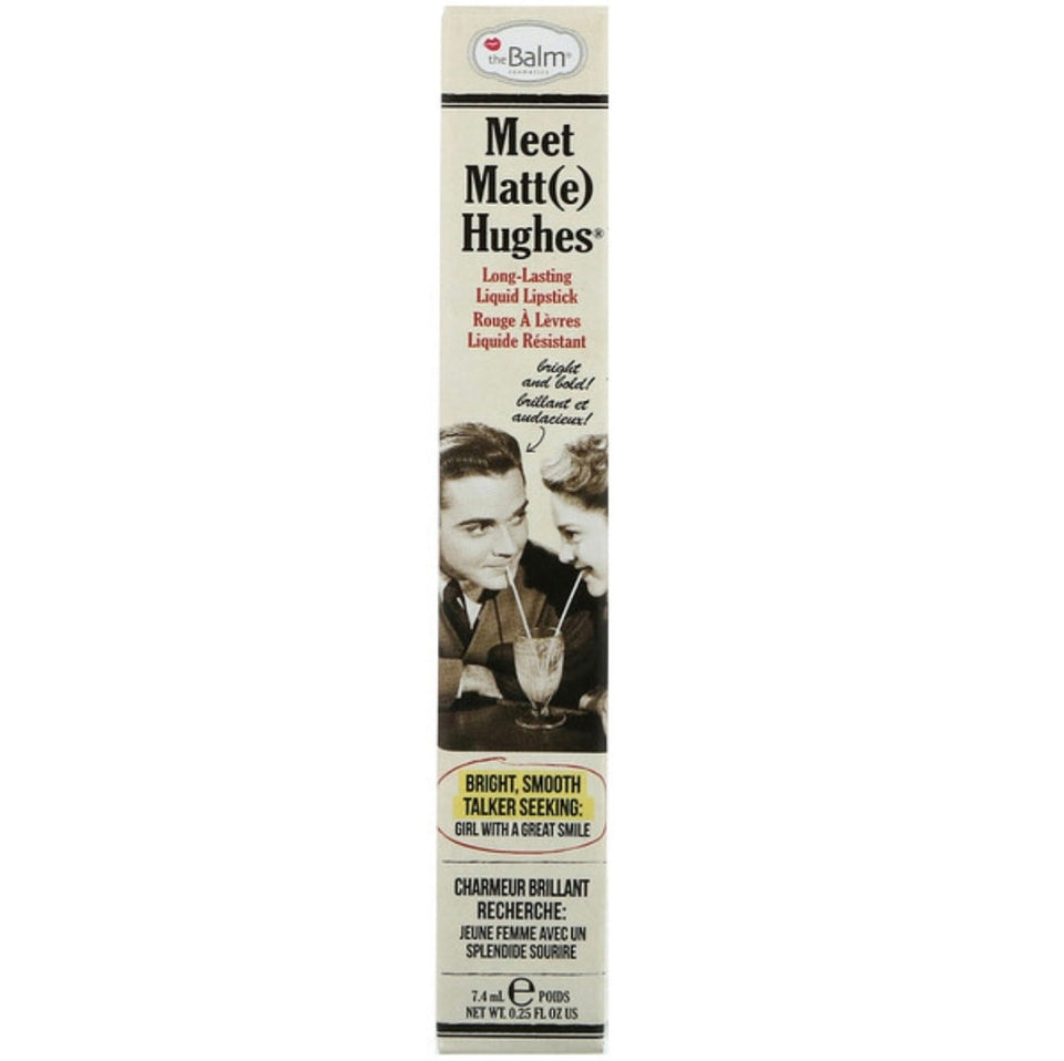 thebalm cosmetics - Meet Matt(e) Hughes, Rouge à lèvres liquide longue durée, Committed