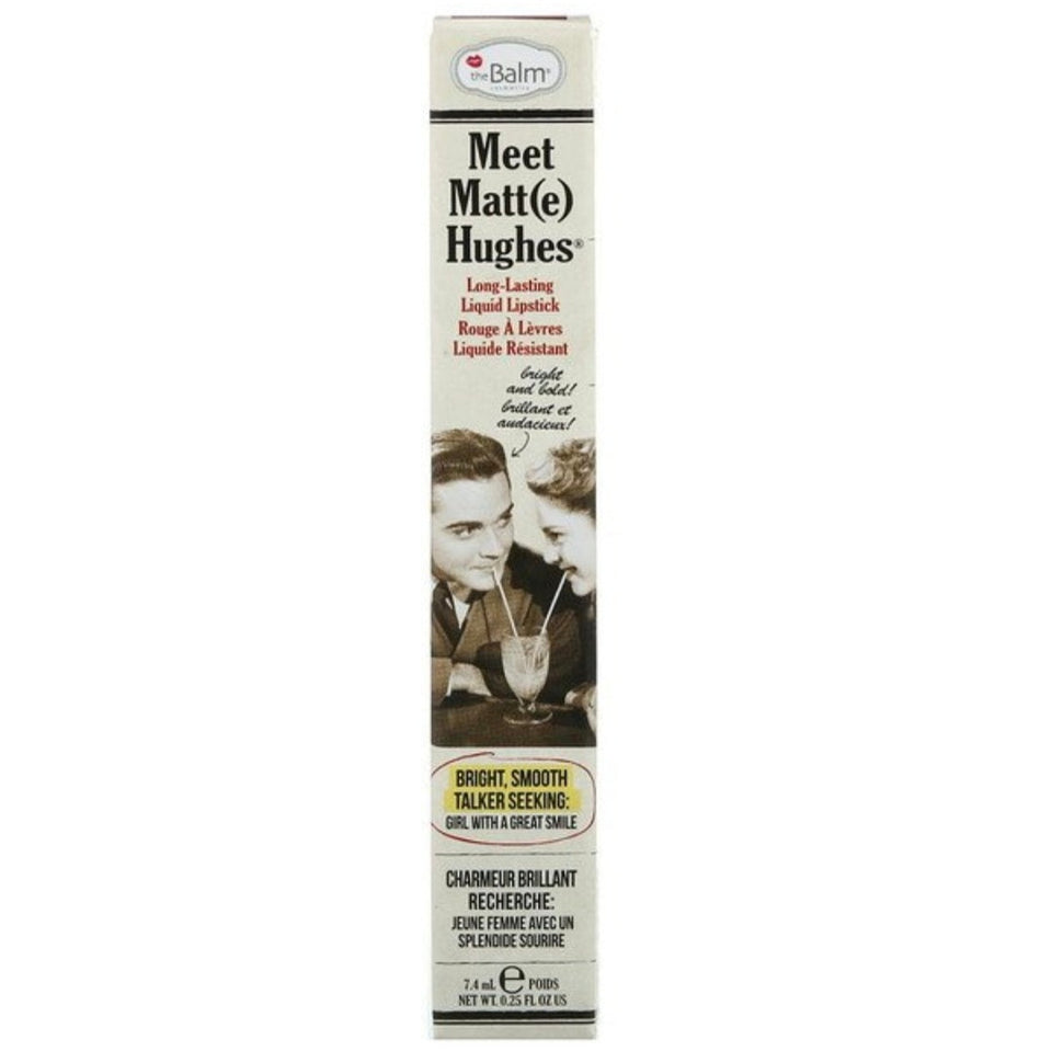thebalm cosmetics - Meet Matt(e) Hughes, Rouge à lèvres liquide longue durée, Charming
