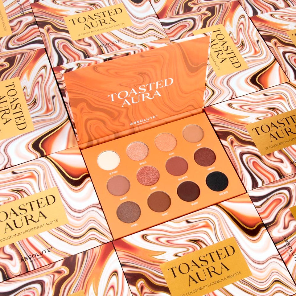 Absolute New York - Eyeshadow Book Palette - réf Toasted Aura