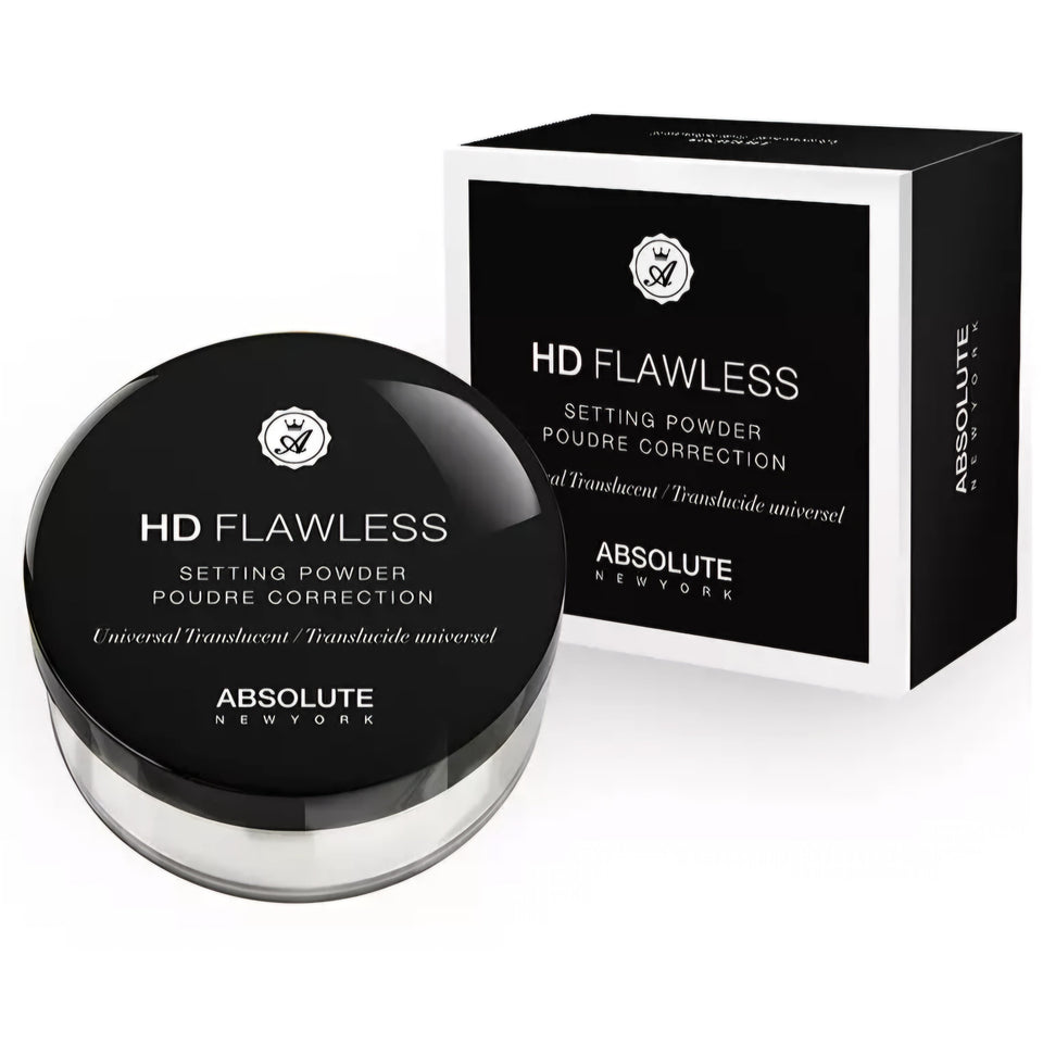Absolute New York - HD Flawless Setting Powder, Poudre Libre - réf Translucide