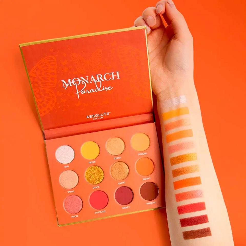 Absolute New York - Eyeshadow Book Palette - réf Monarch Paradise