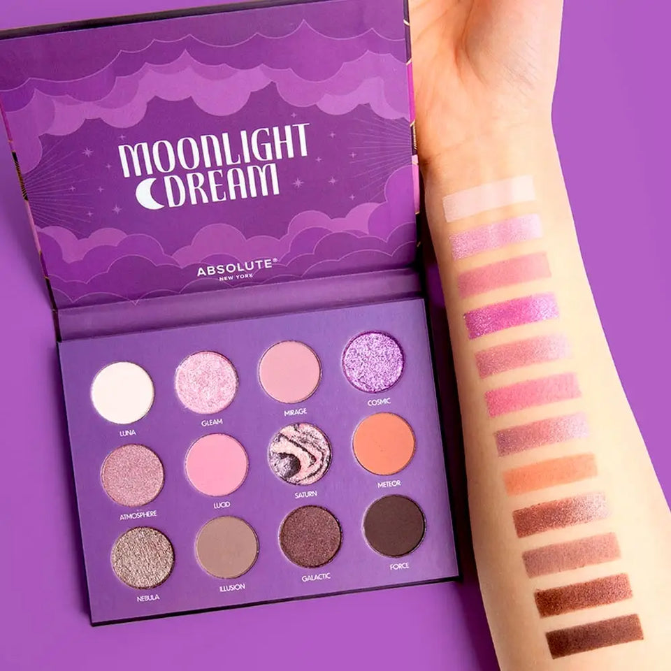Absolute New York - Eyeshadow Book Palette - réf Moonlight Dream