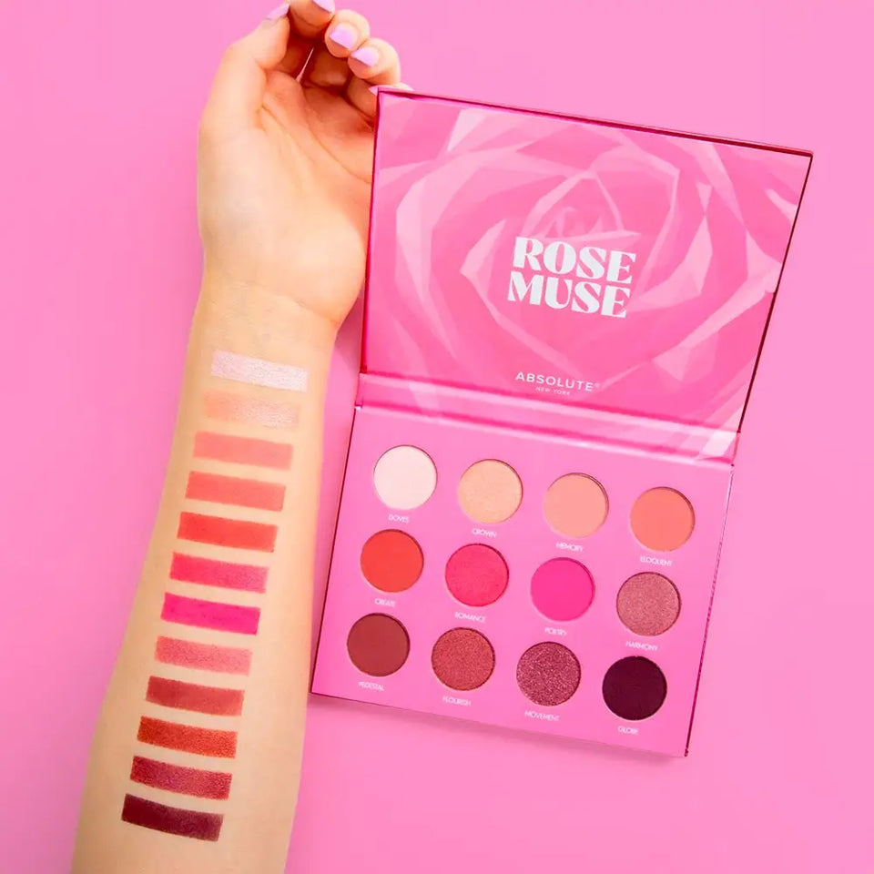 Absolute New York - Eyeshadow Book Palette - réf Rose Muse