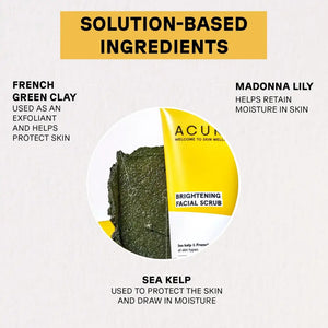 ACURE - Facial Scrub Gommage visage illuminateur 118 ml