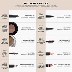 ANASTASIA BEVERLY HILLS - DIPBROW Pomade - réf Dark Brown