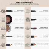 ANASTASIA BEVERLY HILLS - DIPBROW Pomade - réf Dark Brown