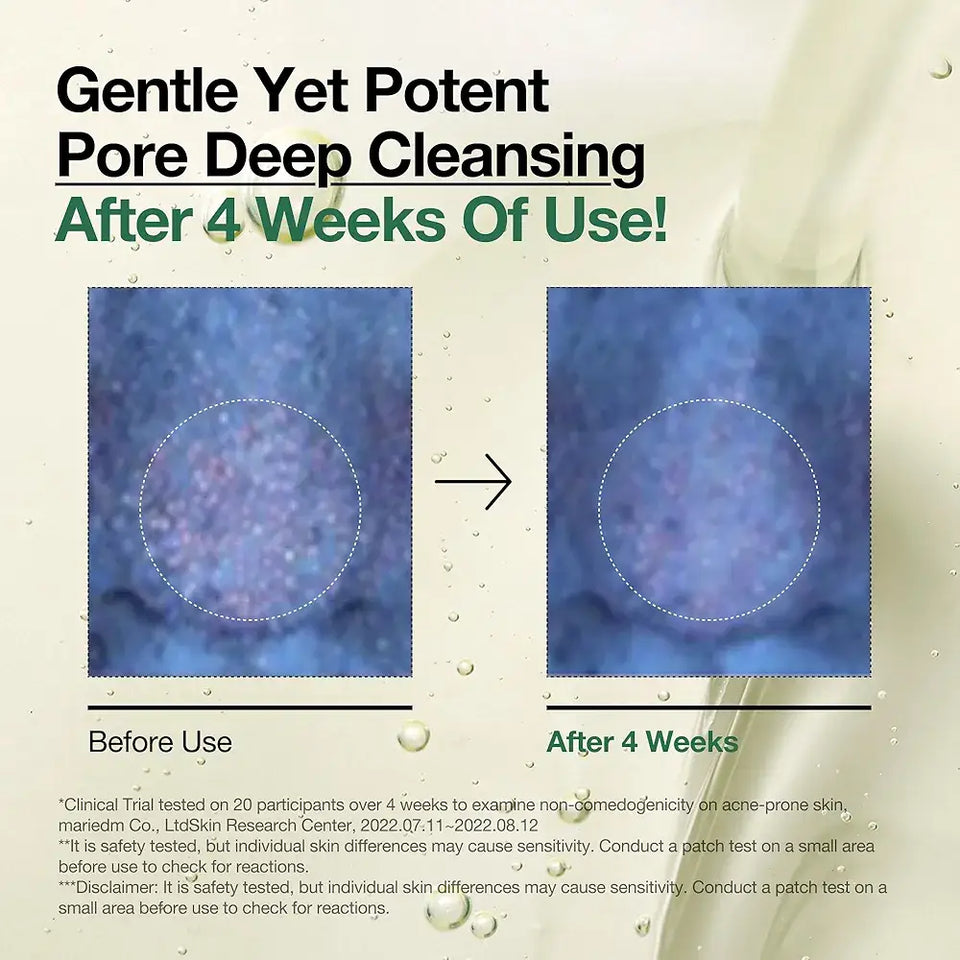 ANUA - DUO Double Cleansing 8 Hyaluronic Acid Foaming Cleanser + Heartleaf Pore Control Cleansing Oil Sensitive Skin - 150ml