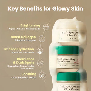 AXIS-Y - Dark Spot Correcting Glow Cream - 50ml