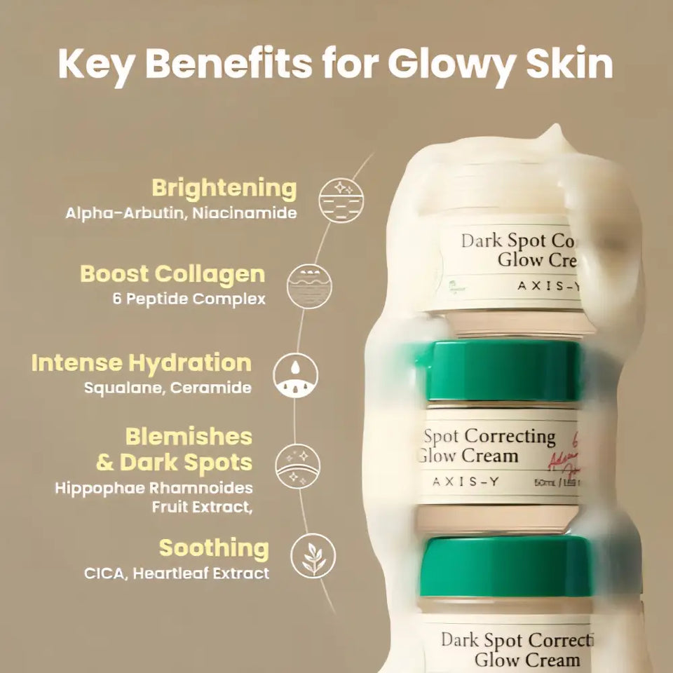 AXIS-Y - Dark Spot Correcting Glow Cream - 50ml