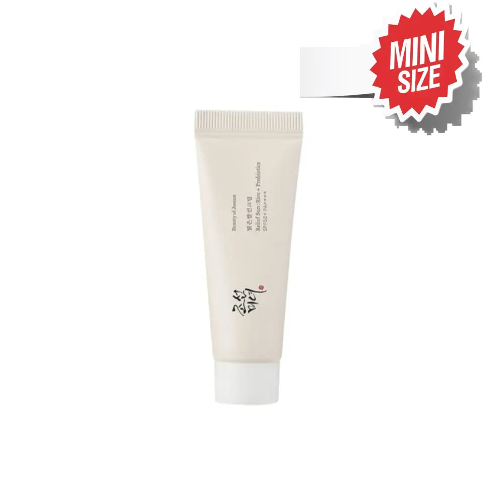 BEAUTY OF JOSEON - MINI Crème Solaire : Riz + Probiotique SPF50+ PA++++ - 10ml