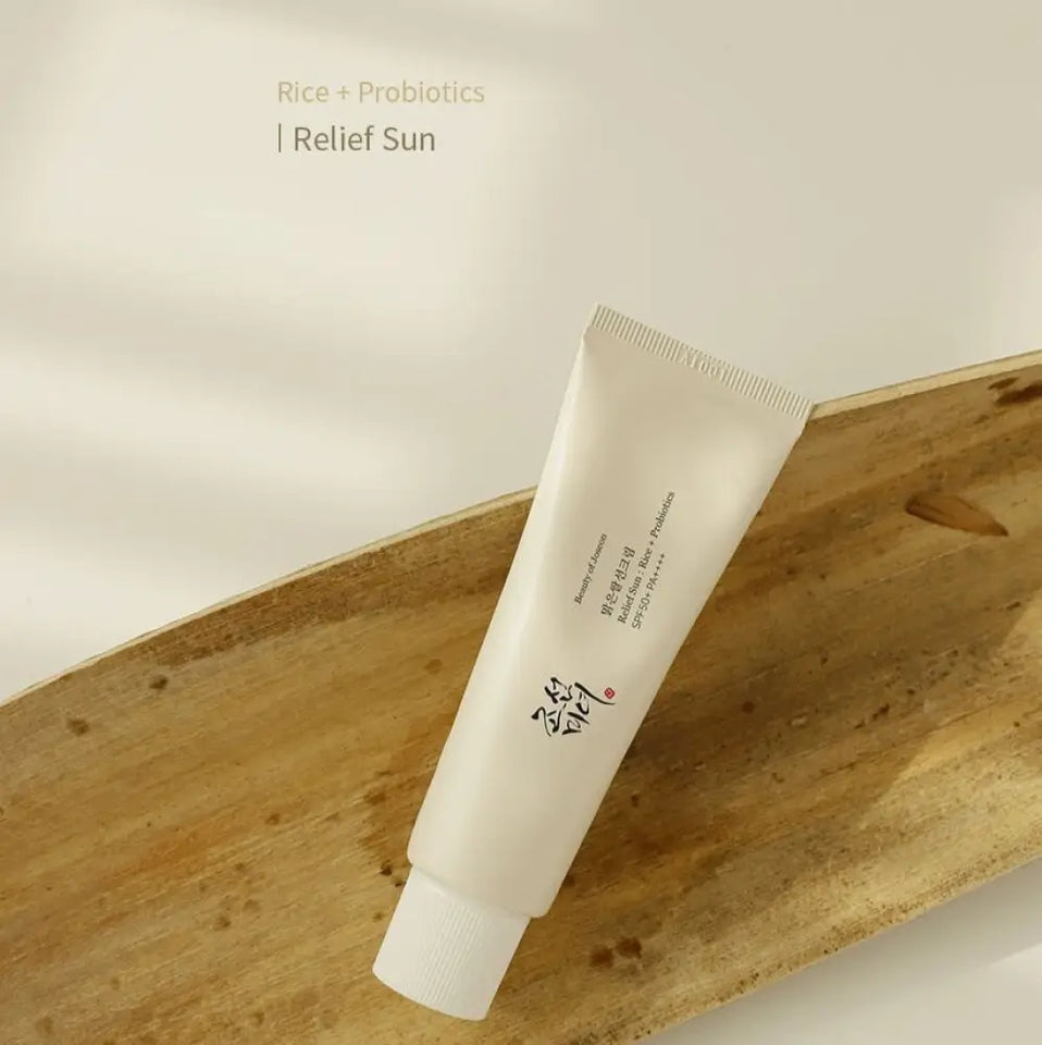 BEAUTY OF JOSEON - MINI Crème Solaire : Riz + Probiotique SPF50+ PA++++ - 10ml
