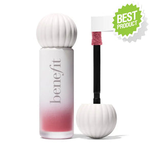 BENEFIT - Plushtint Moisturizing matte lip tint - réf Fuzzy Slippers (Soft Coral)