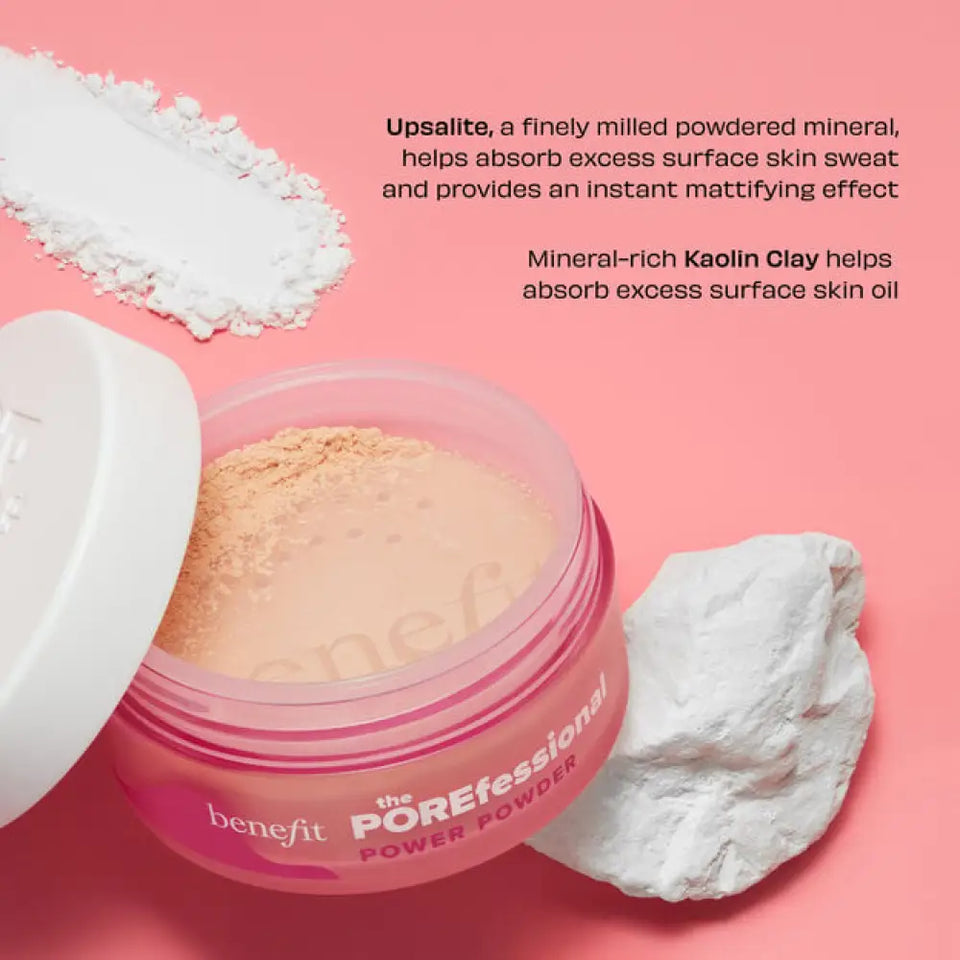 BENEFIT - The POREfessional Power Powder, Matte 'n Blur Loose Setting Powder 8g