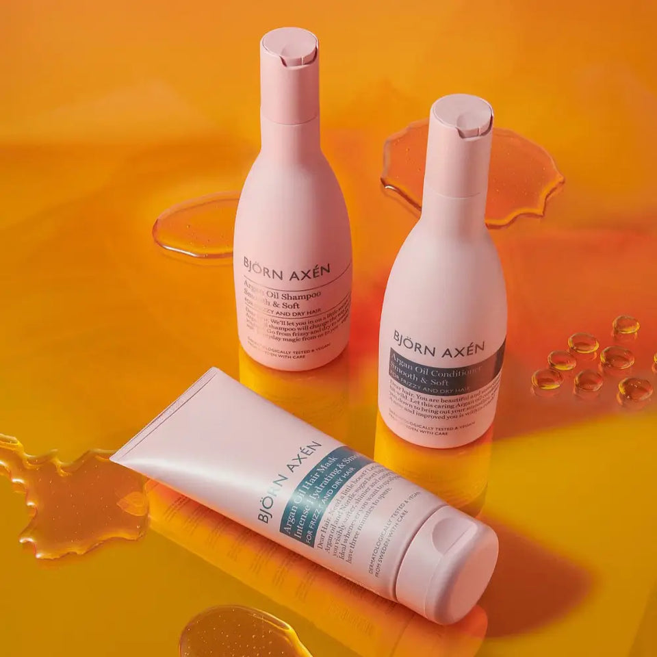 BJORN AXEN - Argan Oil Shampoo + Conditioner - 2x250ml