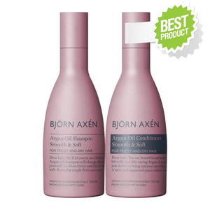 BJORN AXEN - Argan Oil Shampoo + Conditioner - 2x250ml