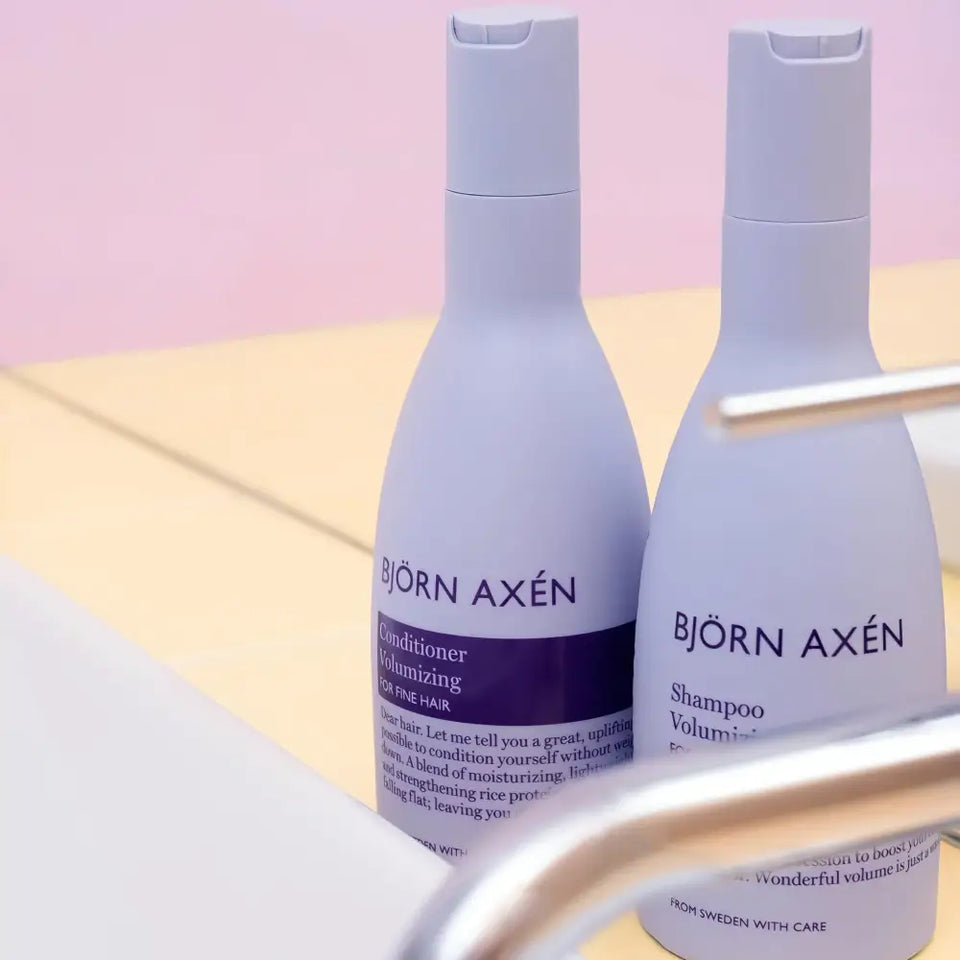 BJORN AXEN - DUO Volumizing Shampoo + Conditioner Cheveux Fins - 2x250ml