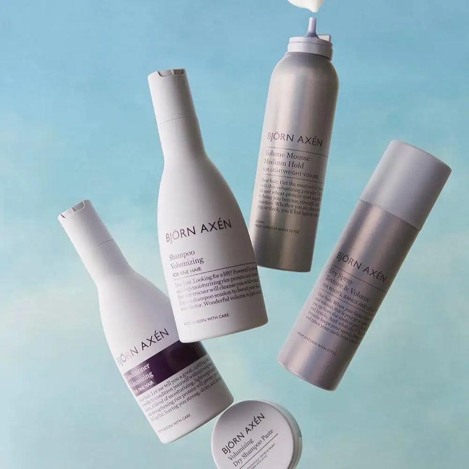 BJORN AXEN - DUO Volumizing Shampoo + Conditioner Cheveux Fins - 2x250ml