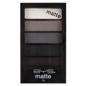 BYS - Mini 5 Palette Eyeshadow Black Matte - réf Deep Space