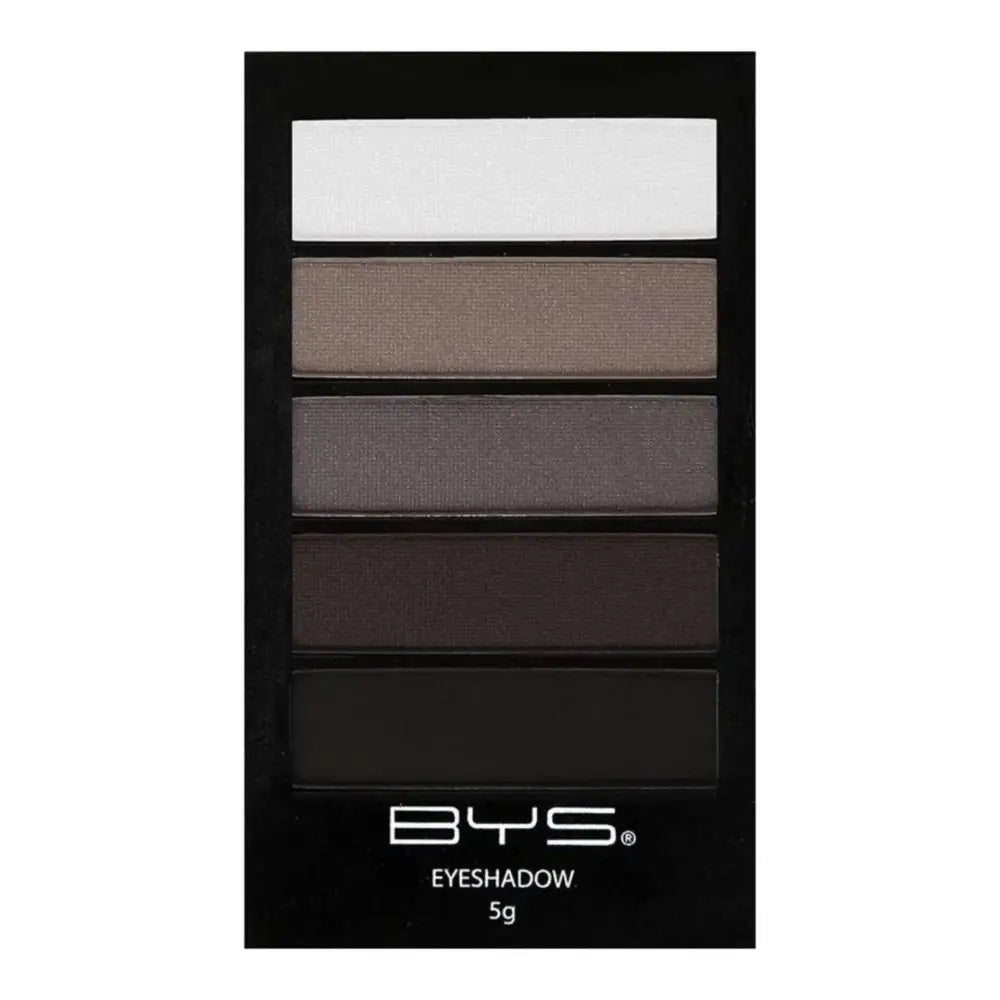BYS - Mini 5 Palette Eyeshadow Black - réf Black Steel
