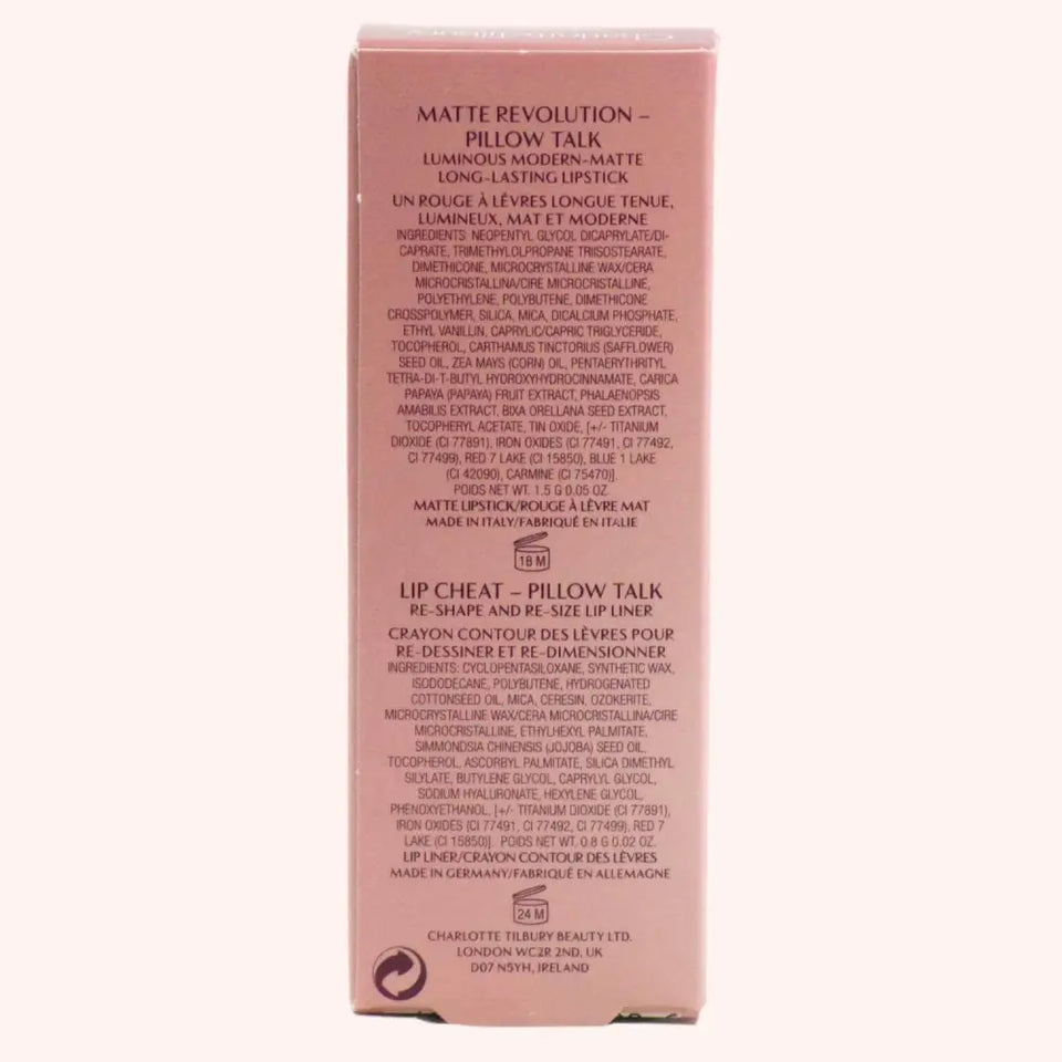 CHARLOTTE TILBURY - Mini Pillow Talk Lip Kit - pillow talk original