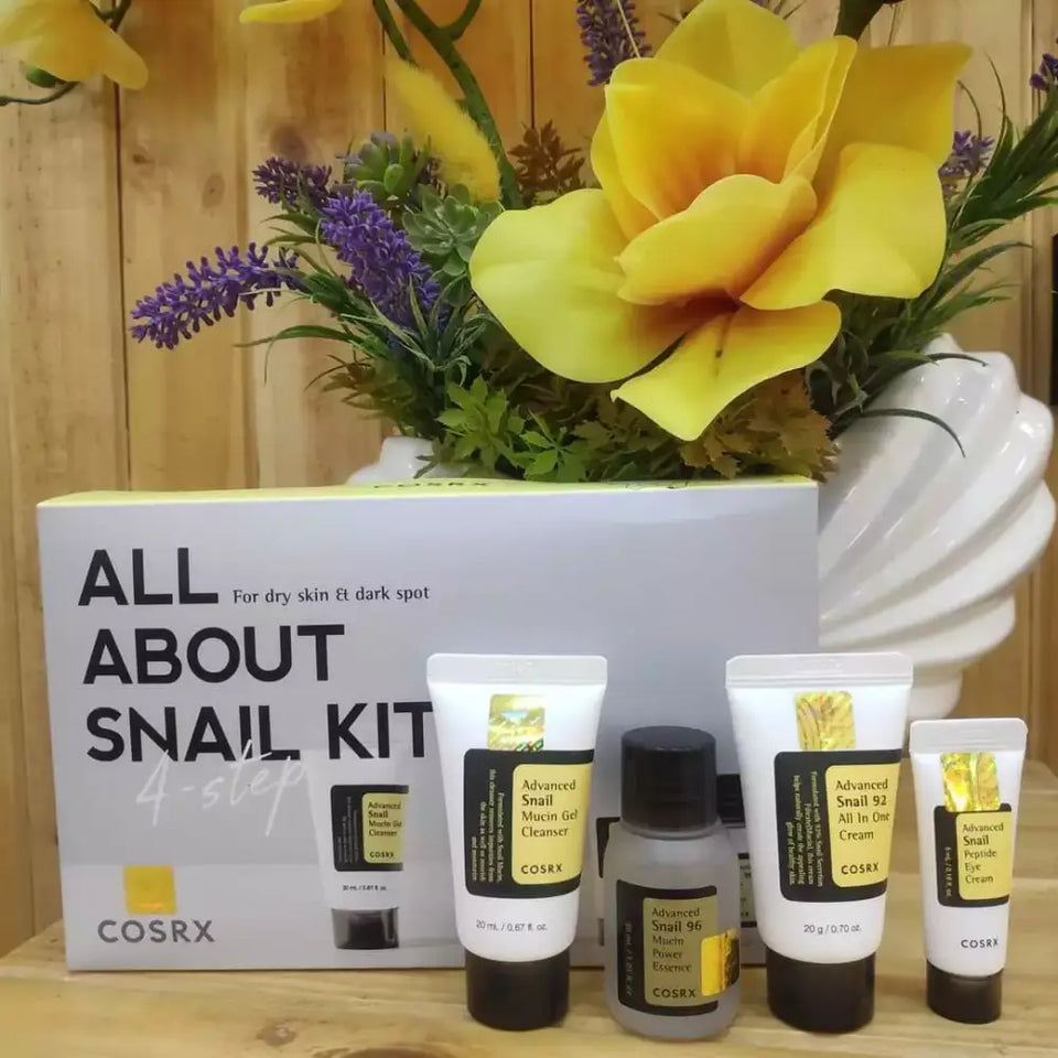 COSRX - MINI Kit d'essai à l'escargot All About Snail ( 4pcs )