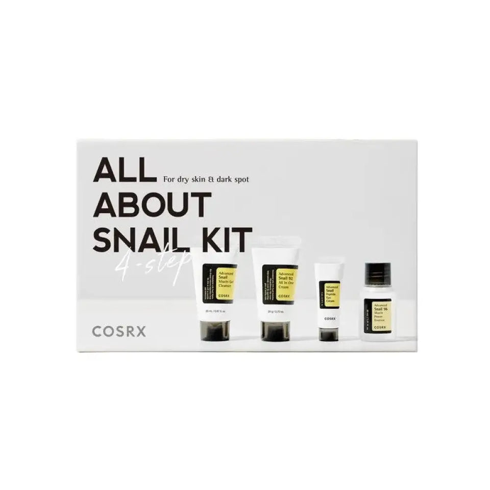 COSRX - MINI Kit d'essai à l'escargot All About Snail ( 4pcs )