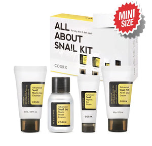COSRX - MINI Kit d'essai à l'escargot All About Snail ( 4pcs )