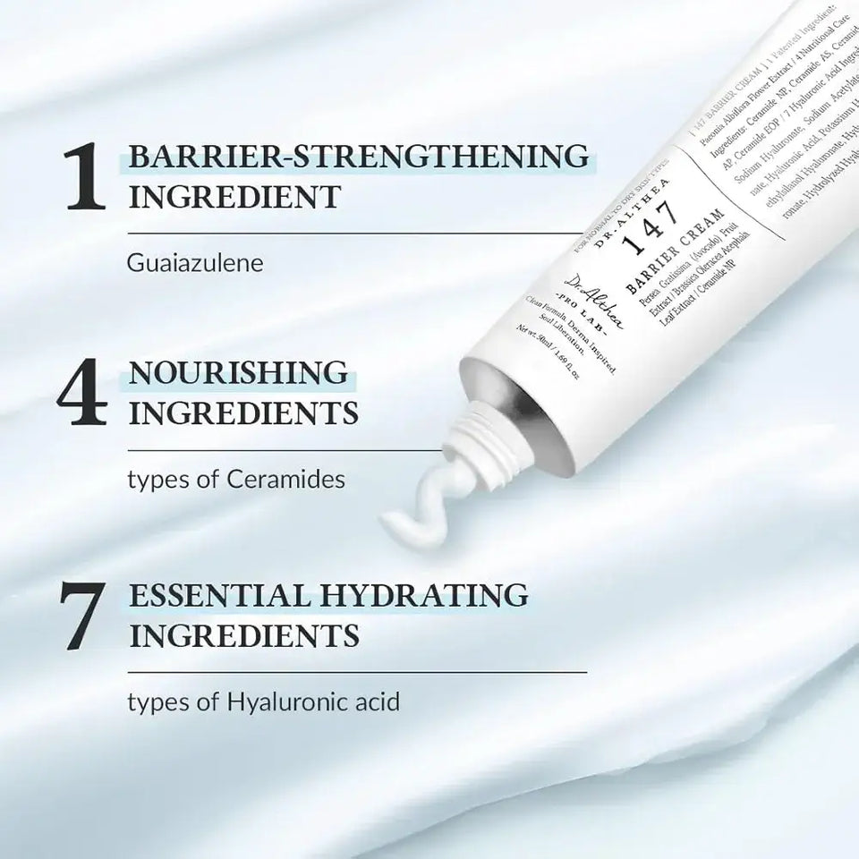 Dr ALTHEA - 147 Barrier Cream, Daily Skin Barrier Repair Care - 50ml