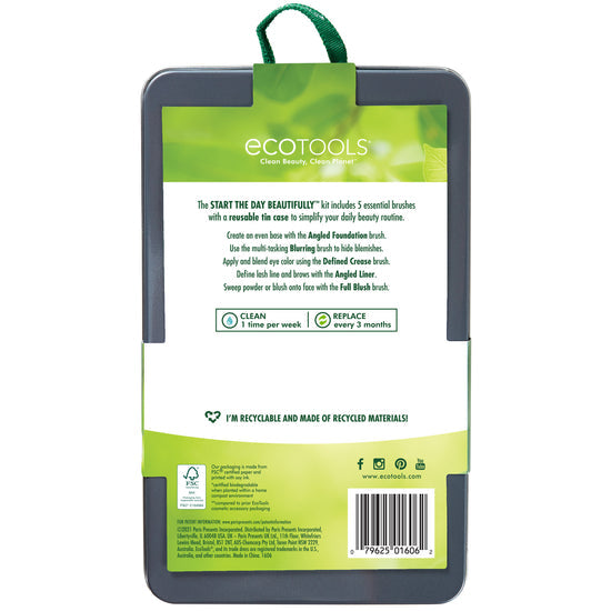 ECOTOOLS - Start The Day Beautiful - 5 brosses