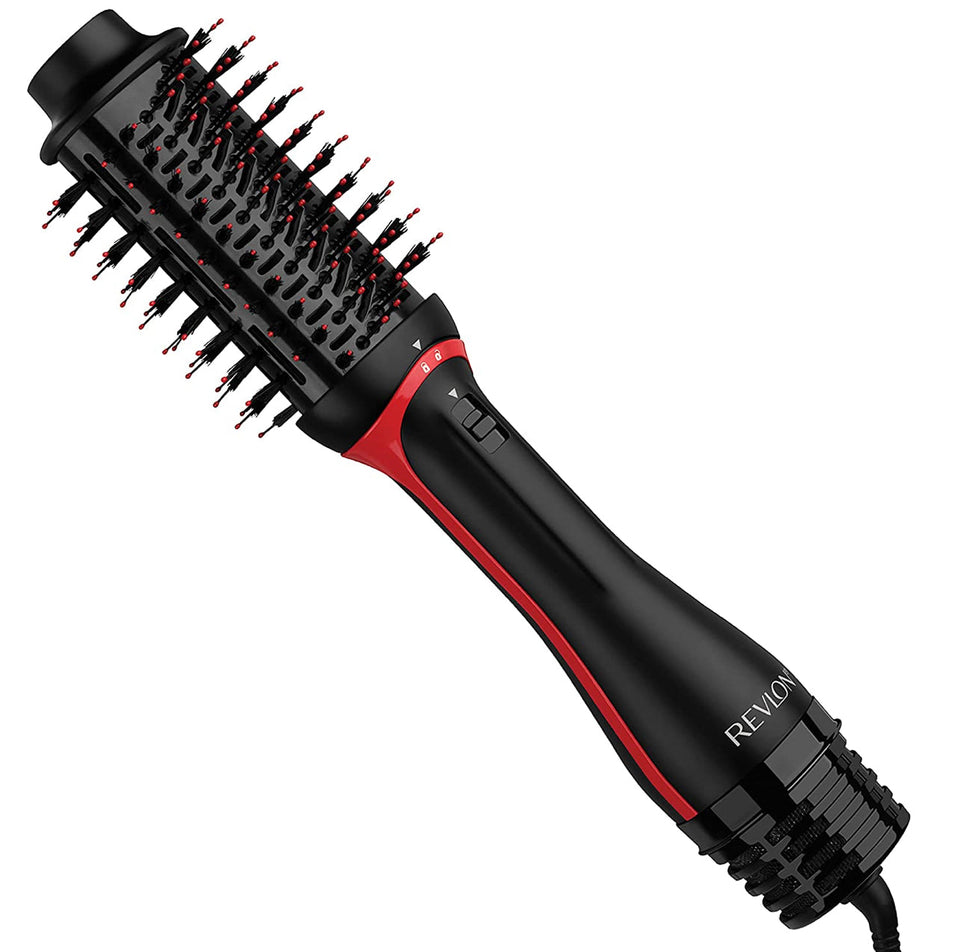 REVLON - Volumiteur monobloc REVLON PLUS 2.0 Sèche-cheveux et brosse à air chaud, noir
