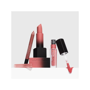 HUDA BEAUTY - The Ultimate Lip Trio - réf Rendez vous