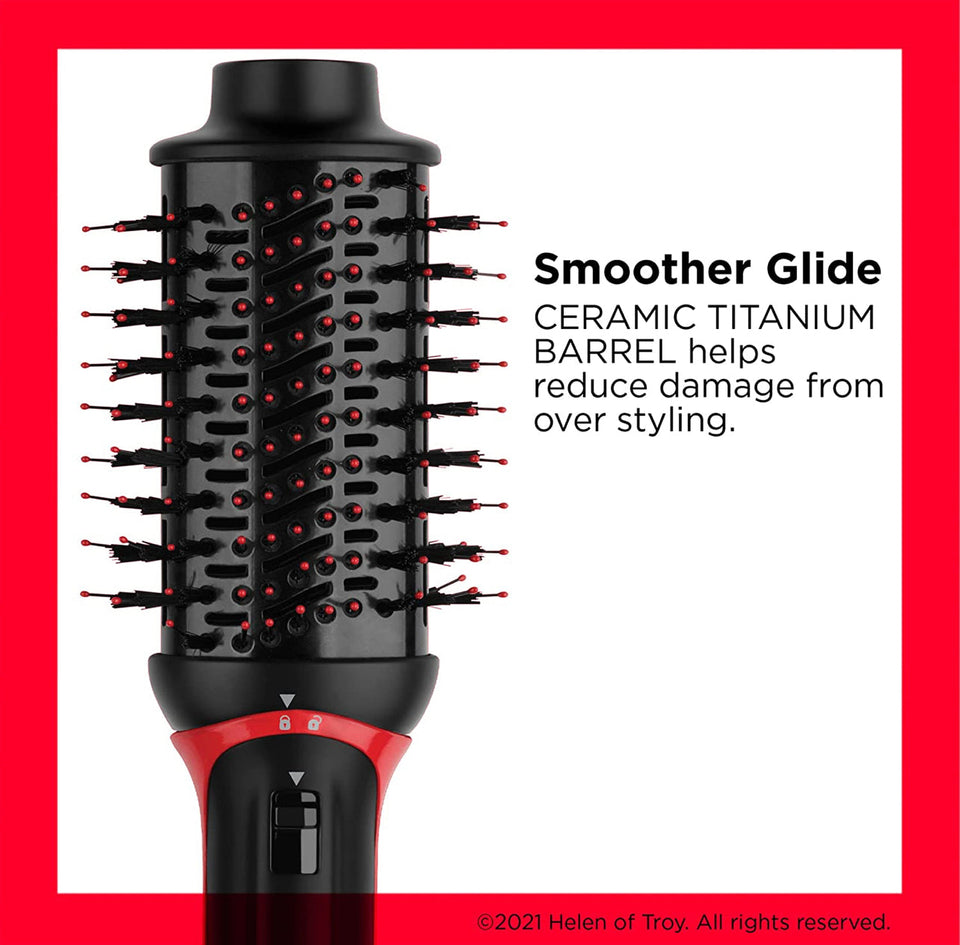 REVLON - Volumiteur monobloc REVLON PLUS 2.0 Sèche-cheveux et brosse à air chaud, noir