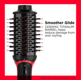 REVLON - Volumiteur monobloc REVLON PLUS 2.0 Sèche-cheveux et brosse à air chaud, noir