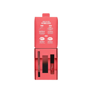 HUDA BEAUTY - The Ultimate Lip Trio - réf Rendez vous