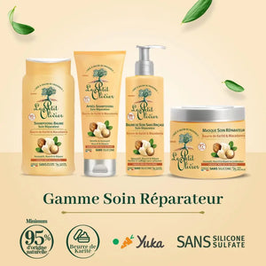 LE PETIT OLIVIER - Duo Shampooing et Après Shampooing Beurre de Karité et Macadamia - 250ml