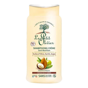 LE PETIT OLIVIER - Duo Shampooing et Après Shampooing Crème Nutrition Huile d'Olive Karité et Argan - 250ml