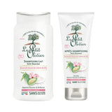 LE PETIT OLIVIER - Duo Shampooing et Après Shampooing Lait Soin Douceur Amande Douce Et Crème De Riz - 250ml