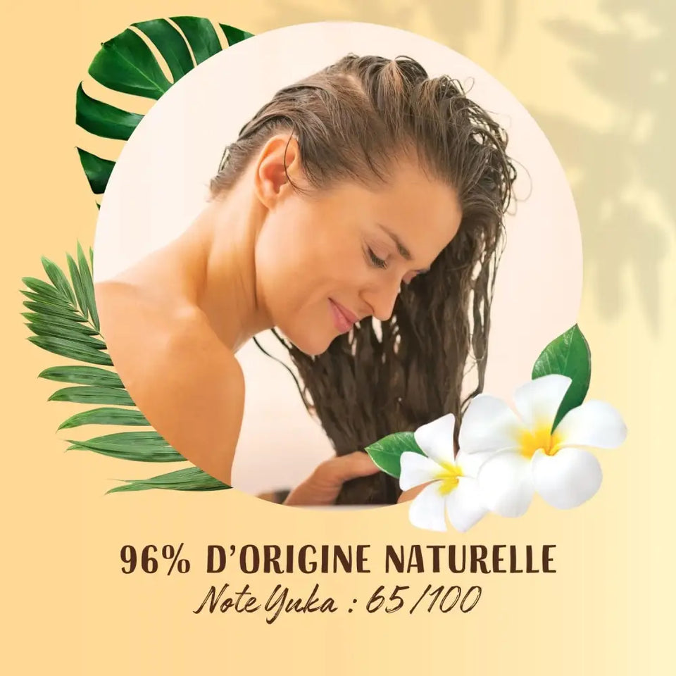 LOVEA - DUO Shampooing + Après Shampooing Monoi, Karité & Shea - Cheveux Secs et Abîmés- 200ml