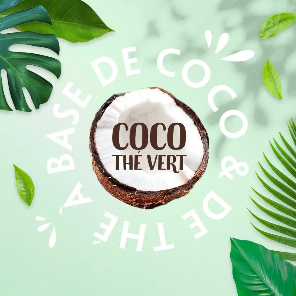 LOVEA - Duo Shampooing et Après Shampoing Coco & Thé Vert - Tous types de cheveux - 250ml