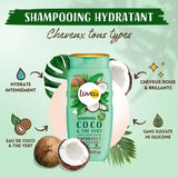 LOVEA - Duo Shampooing et Après Shampoing Coco & Thé Vert - Tous types de cheveux - 250ml