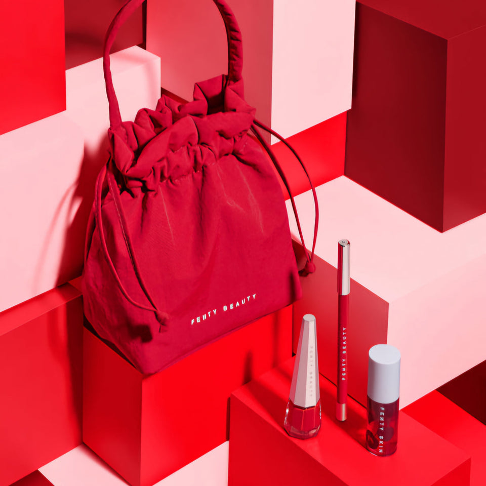 FENTY Beauty - Cherry Mouth 3 Pcs Lip Set + Pouch